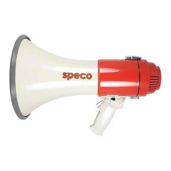 Megaphone,14-1/4 In.,Siren, Mfr#: ER370, SPECO TECHNOLOGIES