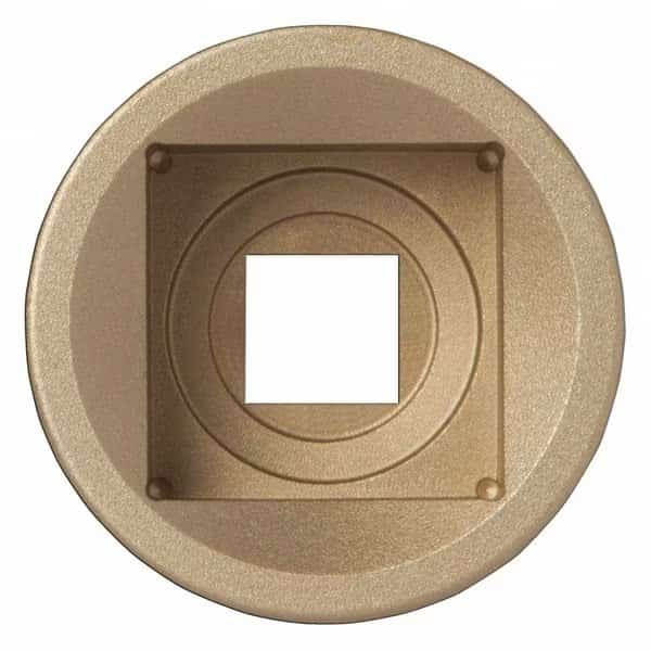 3/4 in Drive Impact Socket 1 5/8 in Size Square Standard Depth, Natural