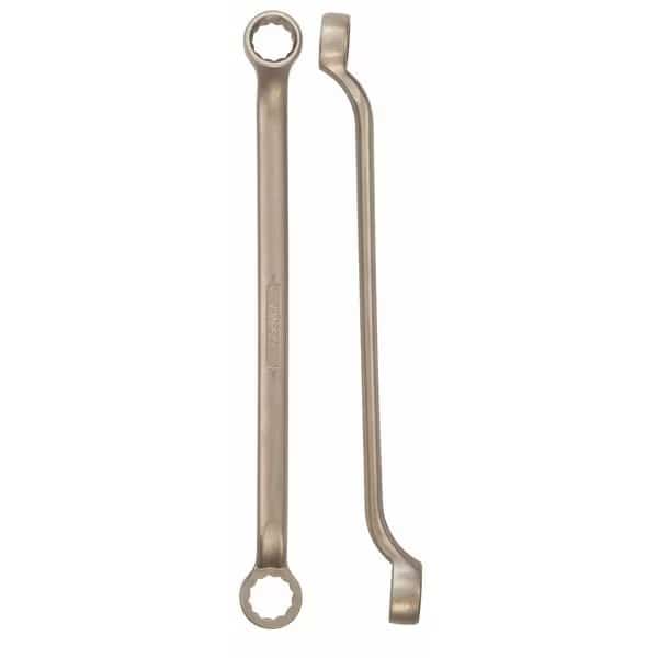 Double Box End Wrench, 10-1/4" L, Metric