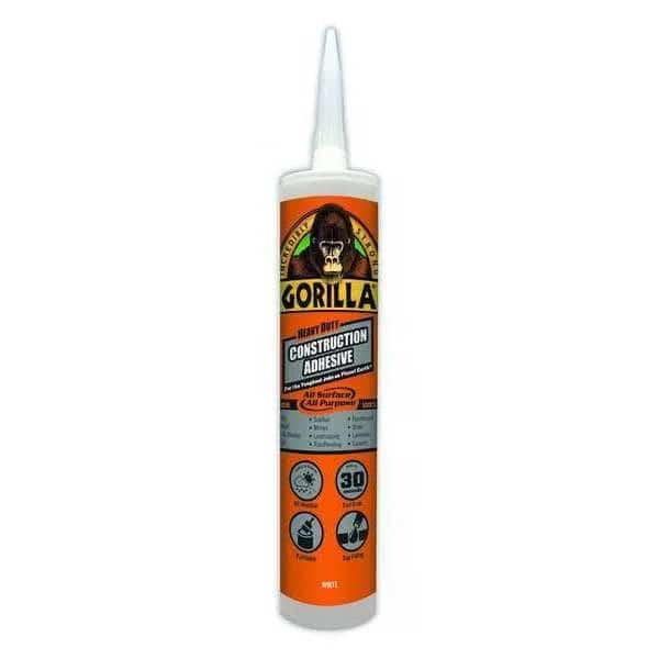 Construction Adhesive,9 fl oz,Cartridge, Mfr#: 8010001, GORILLA GLUE