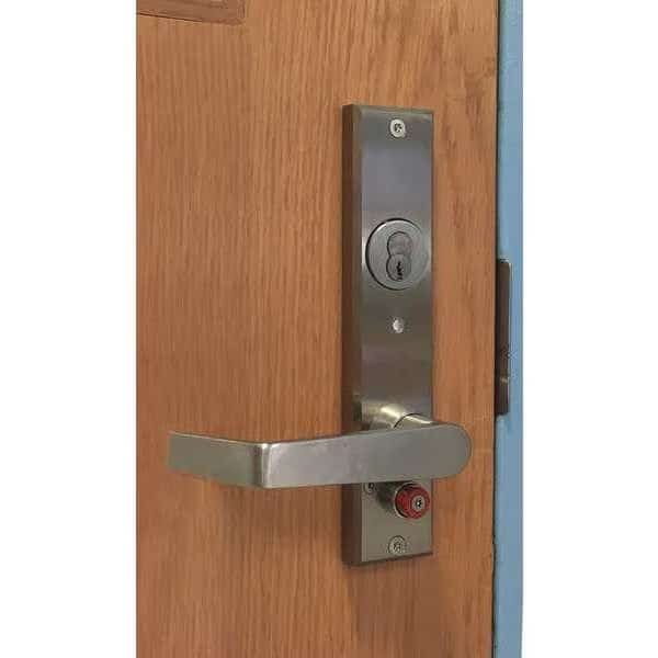 Door Lever Lockset, Mortise, Mechanical