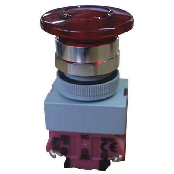 Emergency Push Button, Metal/Plastic, SS, Securitech, Mfr#: QID-PB12