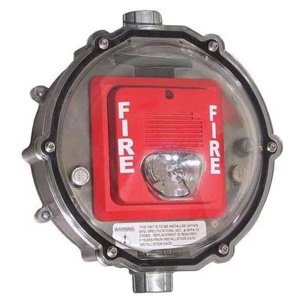 Dome Heated For Strobe Nema4X, 240Vac Haz