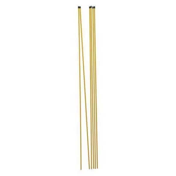 Snow Stakes,Yellow,48" L,Fiberglass, Mfr#: SP-15, SNOWEX