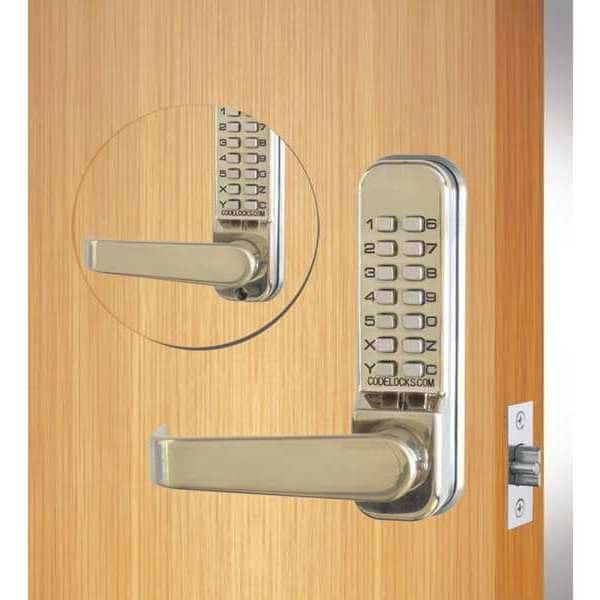 Mechanical Lockset, Powder Coated, Lever