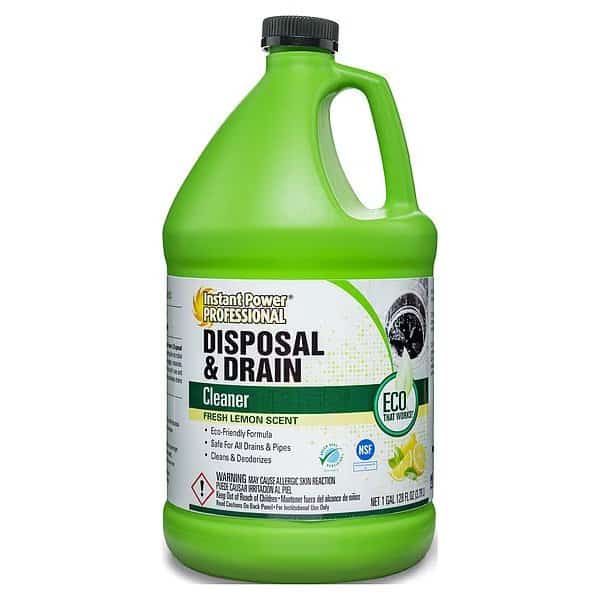 Disposal and Drain Cleaner, 1 gal., Lemon