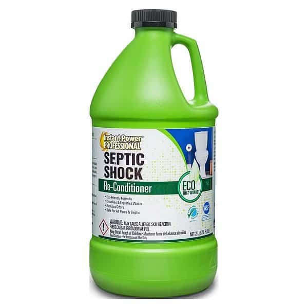 Septic Shock Reconditioner,Jug,2 L,Liq, Mfr#: 8817, INSTANT POWER PROFESSIONAL