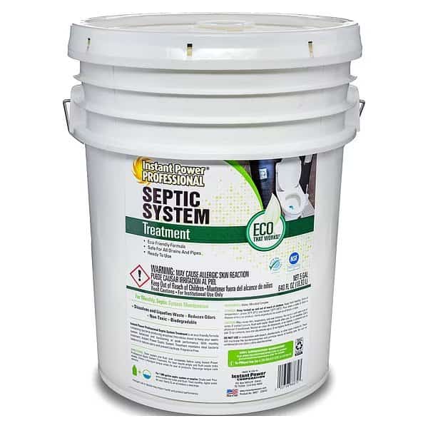 Septic System Treatment, 5 gal., Odorless, INSTANT POWER PROFESSIONAL, Mfr# 8867