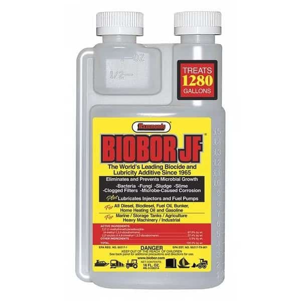 Diesel Fuel Additive, Biocide, JF, 16 oz, Jug, Diesel Engines, Biocide and Lubricant