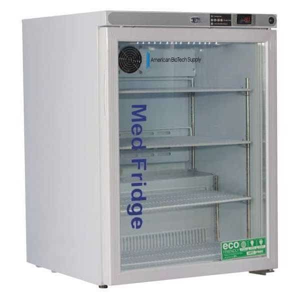 Refrigerator, Undercounter, 5.2 cu. ft., 2A, AMERICAN BIOTECH SUPPLY, Mfr# PH-ABT-HC-UCFS-0504G