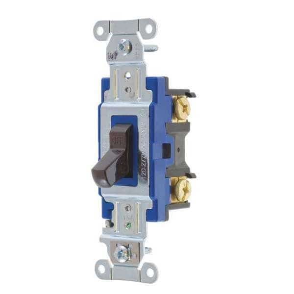 Switch, Brown, 1-Pole Switch, 1/2 to 2 HP