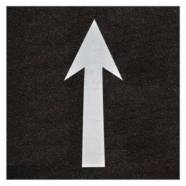 Pavement Marking Tape, 115-13/64" L, PK4
