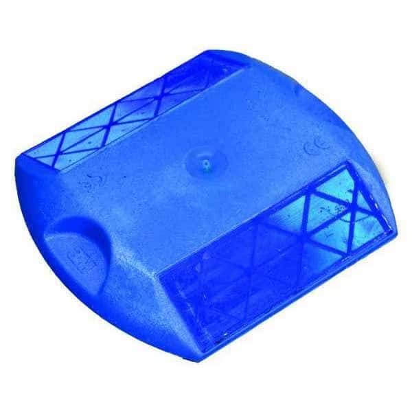 Pavement Marker, Blue, 4" L, PK100, 3M, Mfr# RPM-295-2B