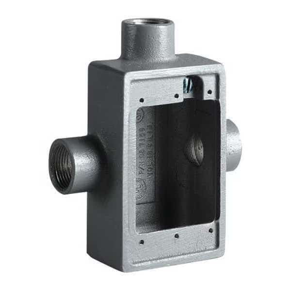 Device Box, 3/4" Hub, 18.0 cu. in Capacity, KILLARK, Mfr# FST-2M