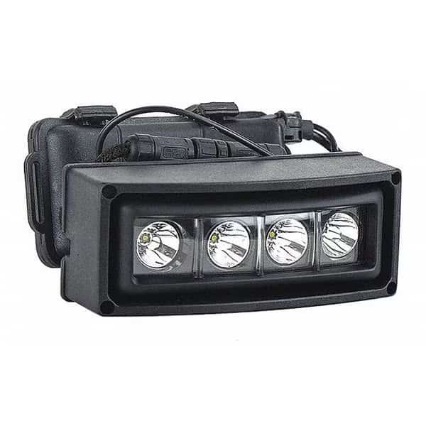 LED Lights, Aluminum/Nylon, Black