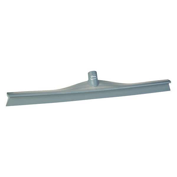 Floor Squeegee, Straight Blade, 24" L, Gray