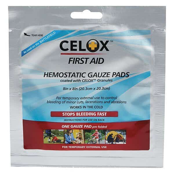 Gauze Pad, Sterile, Beige, Chitosan, Pouch