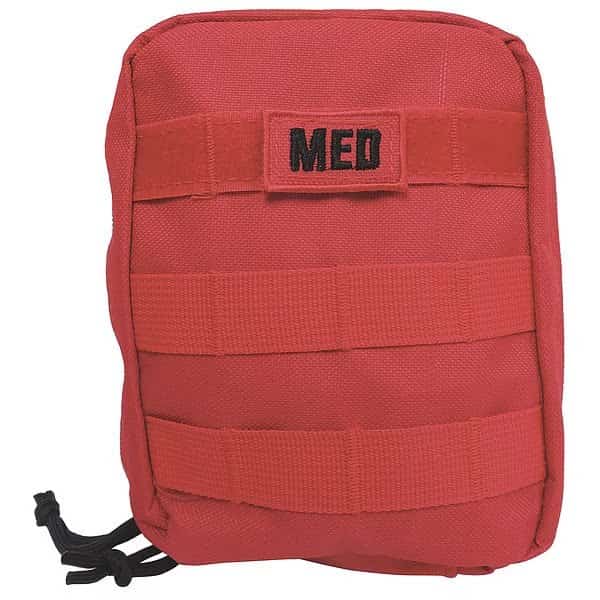 Bleeding Control Kit, 7 in W, Red