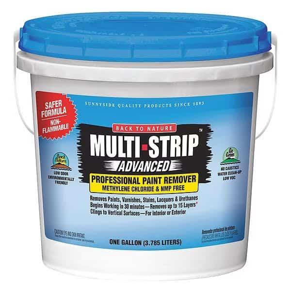 Paint Remover, 1 gal., Benzyl Alcohol Base, BACK TO NATURE, Mfr# 657G1A
