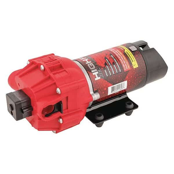 Diaphragm Pump, 12VDC, 4.5 gpm Max. Flow