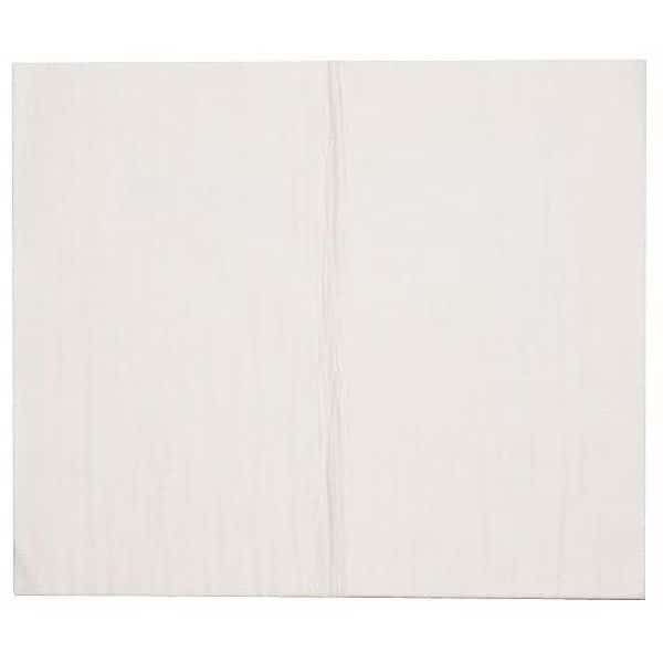 Sorbent Pad, 21 gal, 28 in x 10 1/2 ft, Universal, Orange, White, Cellulose, Polyethylene
