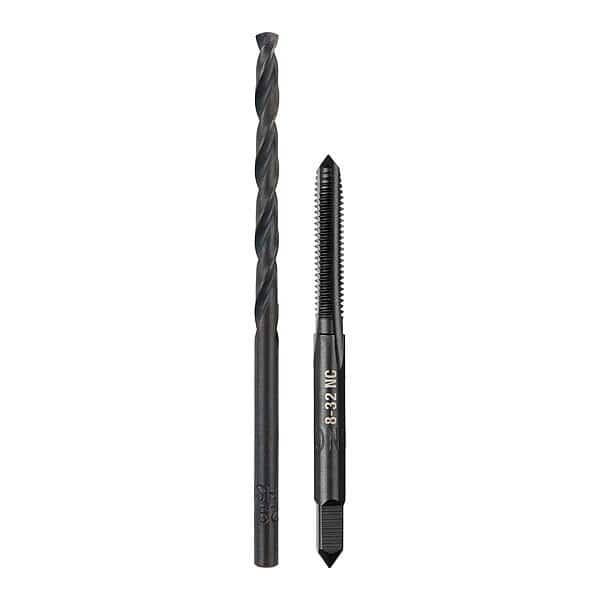 8-32 NC Straight Flute Plug Tap & No. 29 Drill Bit