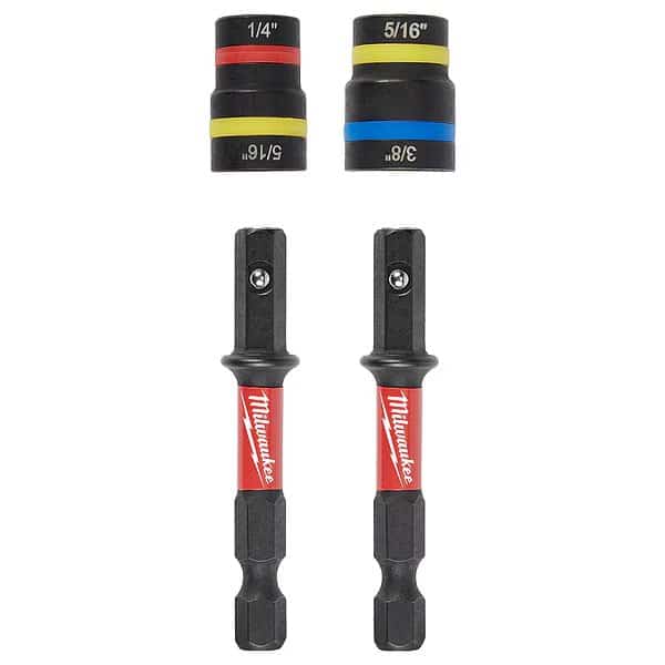 SHOCKWAVE Impact Duty QUIK-CLEAR 2-in-1 Magnetic Nut Driver Set 2PC