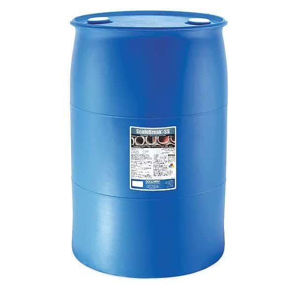 Descaling Solution, Clear, 30 gal., Drum, GOODWAY, Mfr# SCALEBRK-SS-30