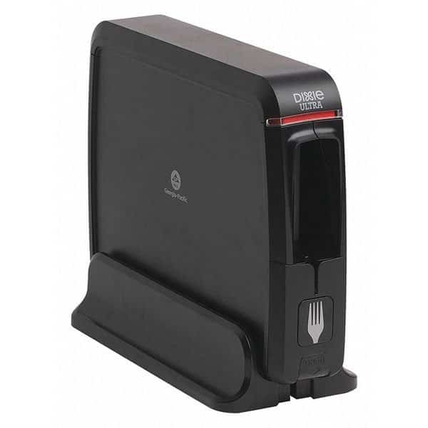 Cutlery Dispenser Stand, 10-1/2" H, Black