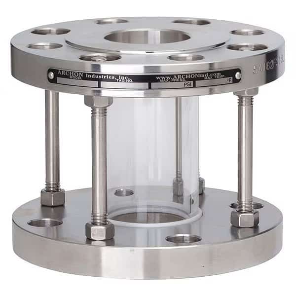 Sight Flow Indicator, 13-3/8" L, 8" Pipe