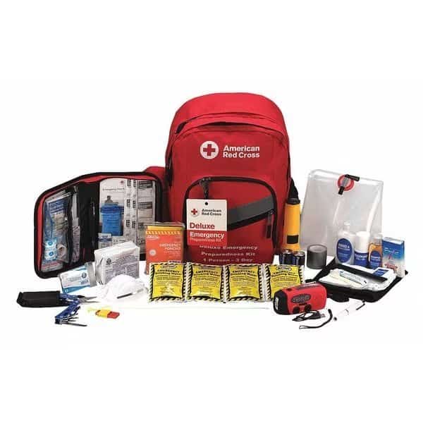 First Aid Kit, Nylon, 1 Person, American Red Cross, Mfr#: 91052