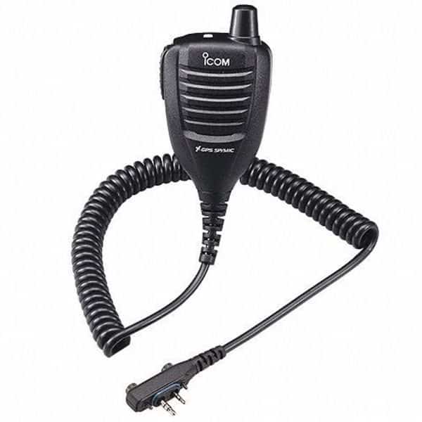 Speaker Microphone, 6-3/4" L x 5" W, Icom, Mfr#: HM-HD7I7WP