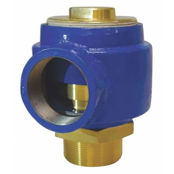 Valve, Vacuum, 2" Connection, 5" Dia.