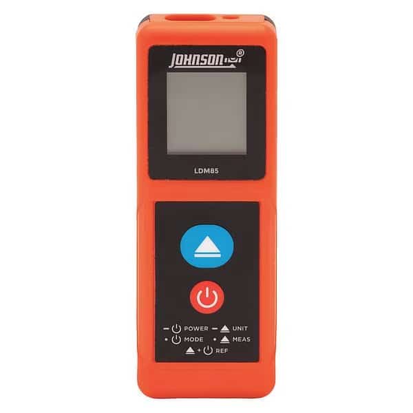 Laser Distance Meter,Indoor,85 ft., Mfr#: LDM85, JOHNSON LEVEL & TOOL