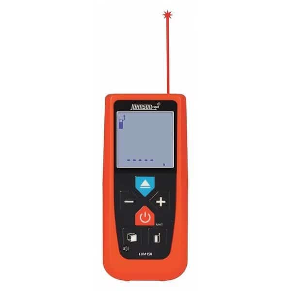 Laser Distance Meter, Indoor, 150 ft.
