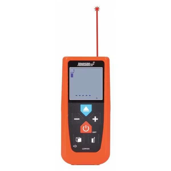 Laser Distance Meter,Indoor,196 ft., Mfr#: LDM195, JOHNSON LEVEL & TOOL
