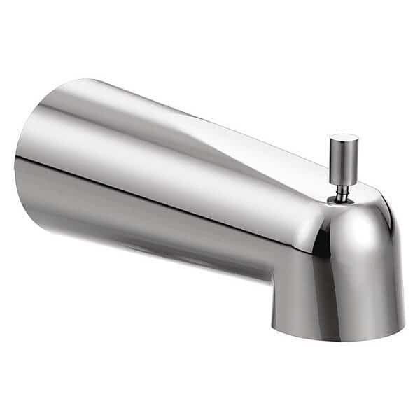 Tub Spout, Metal, Plastic