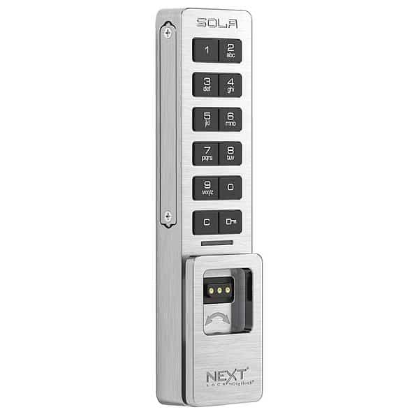 Elect Keyless Lock, Keypad, 5 1/4 in H