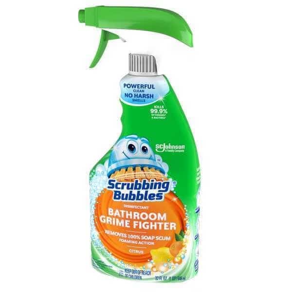 Bathroom Cleaner, Spray Bottle, 32 oz., PK8