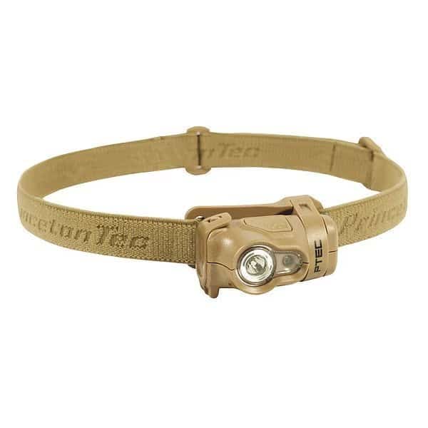 Headlamp, 100 lm, Black, Tactical, Plastic