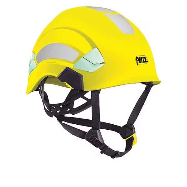 Safety Helmet, VERTEX, ABS, 6 Point Ratchet, Type 1, Class E, Hi-Vis Yellow