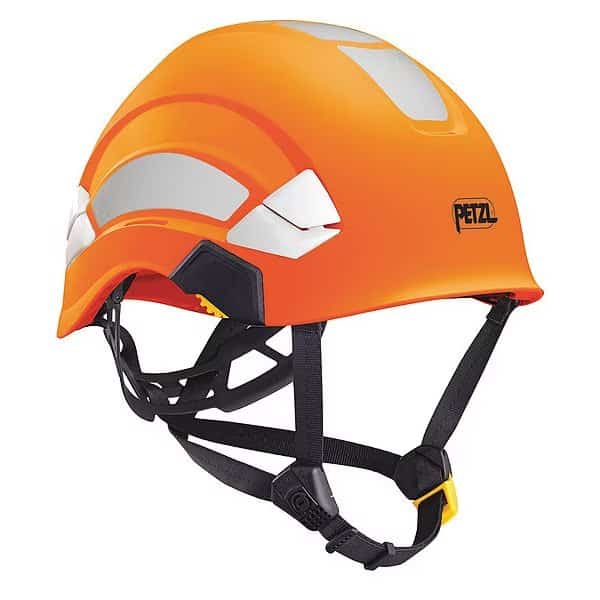 Front Brim Hard Hat, Type 1, Class E, Ratchet (6-Point), Hi-Vis Orange, PETZL, Mfr# A010DA01