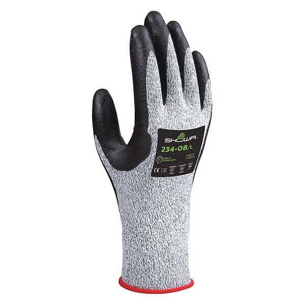Cut-Resistant Coated Gloves, Cut Level A4 , Dipped , Foam Nitrile , Smooth , 2XL 1 PR