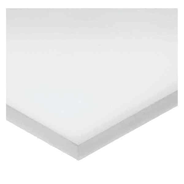 White Acetal (DelrinÂ®) Acetal Plastic 12" L x 3" W x 2-1/4" Thick