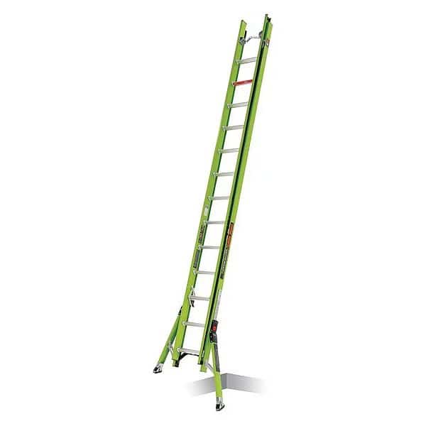 Fiberglass Extension Ladder, 300 lb Load Capacity, LITTLE GIANT LADDERS, Mfr# 18828-186