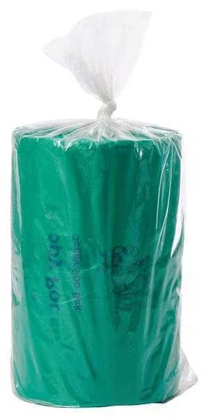 Lemon Scented 3/4 gal Pet Waste Bags, Green, 2400 Bags, PK6