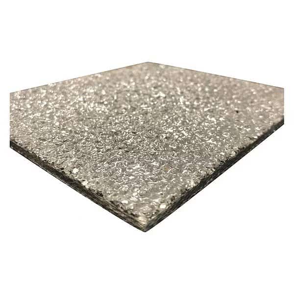 FiberPlate, Vinyl Ester, Gry, 1/4 x48x48 In