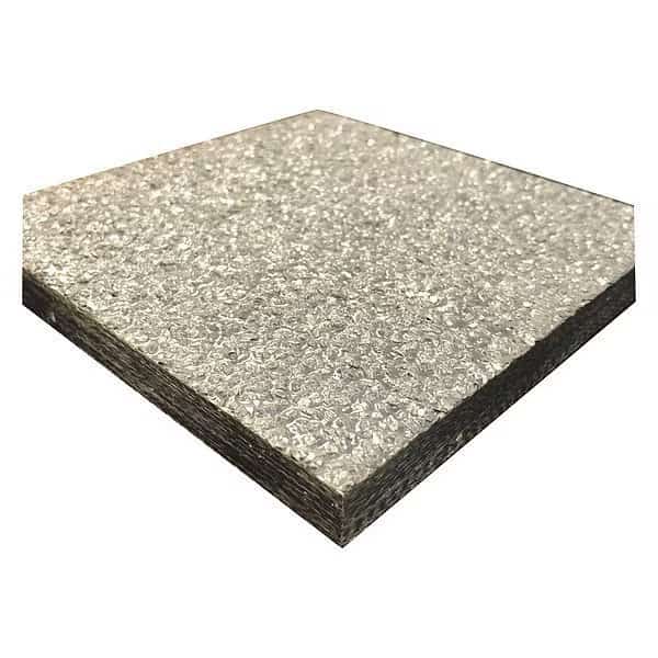 FiberPlate, Vinyl Ester, Gry, 1/2 x48x48 In