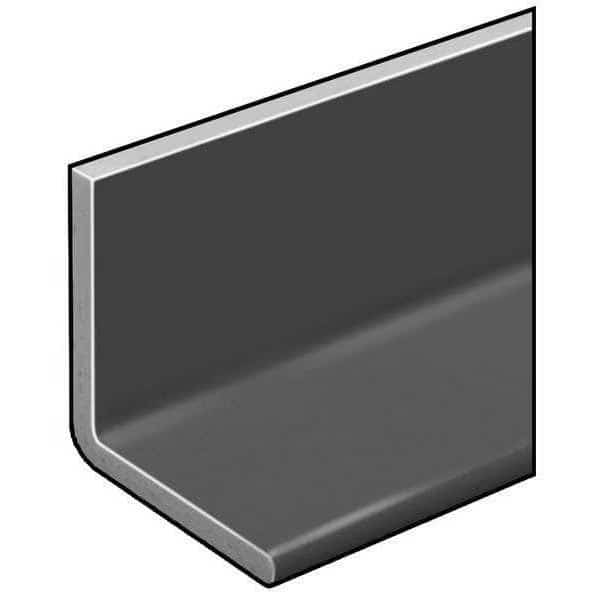 Angle, ISOFR, Gray, 1/8 Th, 1 x1 In Leg, 5 Ft