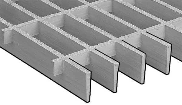 Moltruded Grating,Span 3 ft., Mfr#: 874000, RIGIDEX